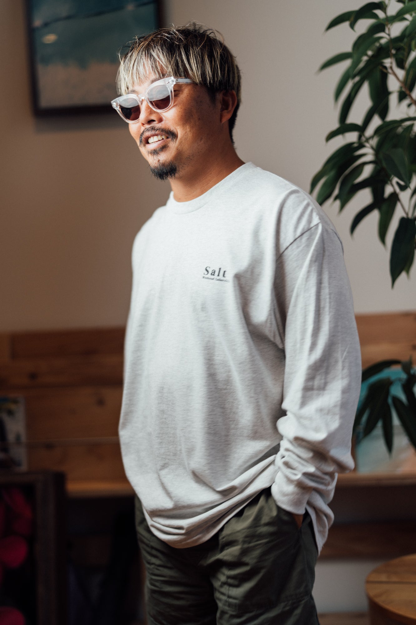 SALT Photo Long Sleeve T-shirt – Palm Springs Pool Club