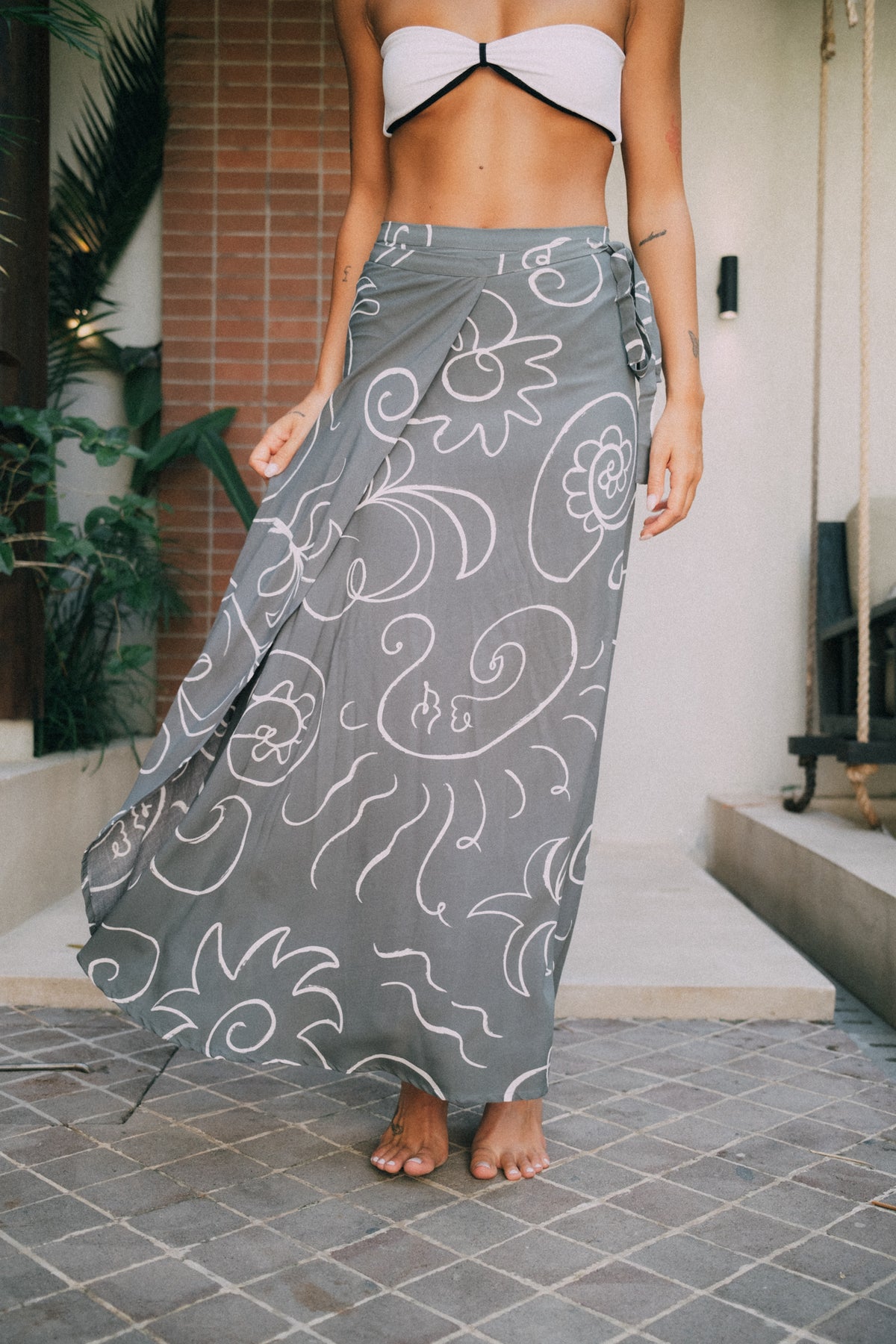 YOIN Wrap Skirt