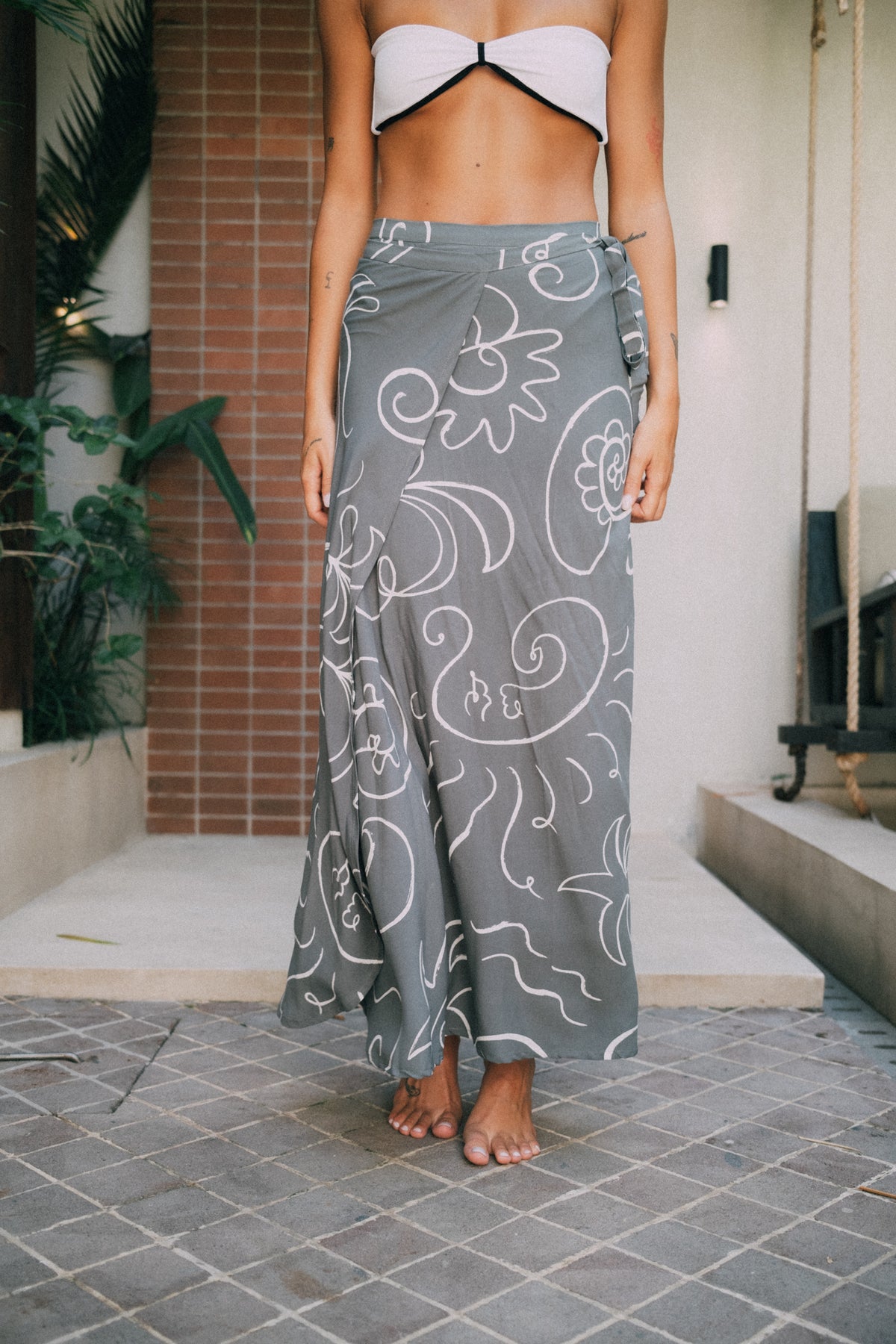 YOIN Wrap Skirt