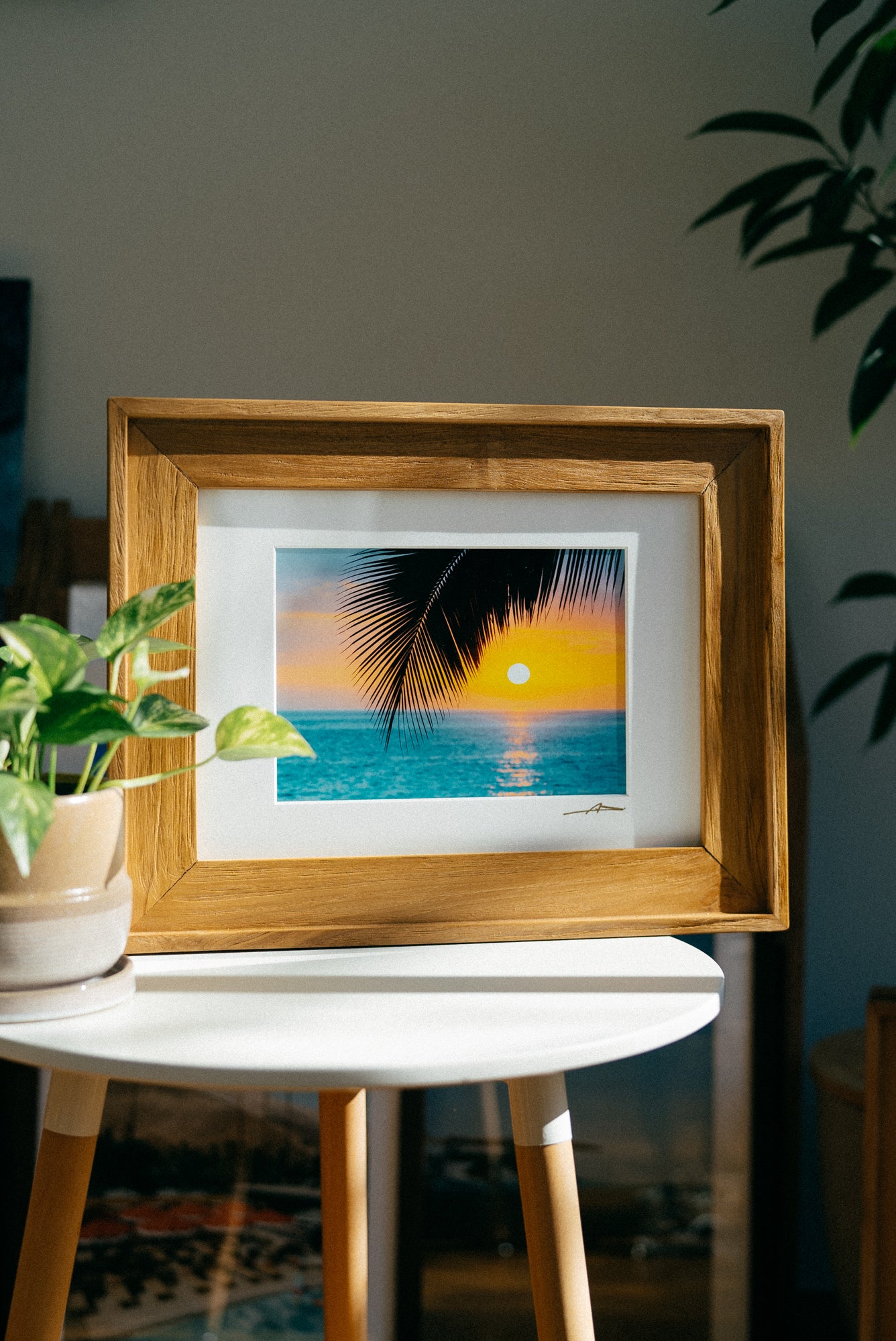 SUGIMOTO ATSUSHI メタルグラスプリント　ハワイ HAWAII