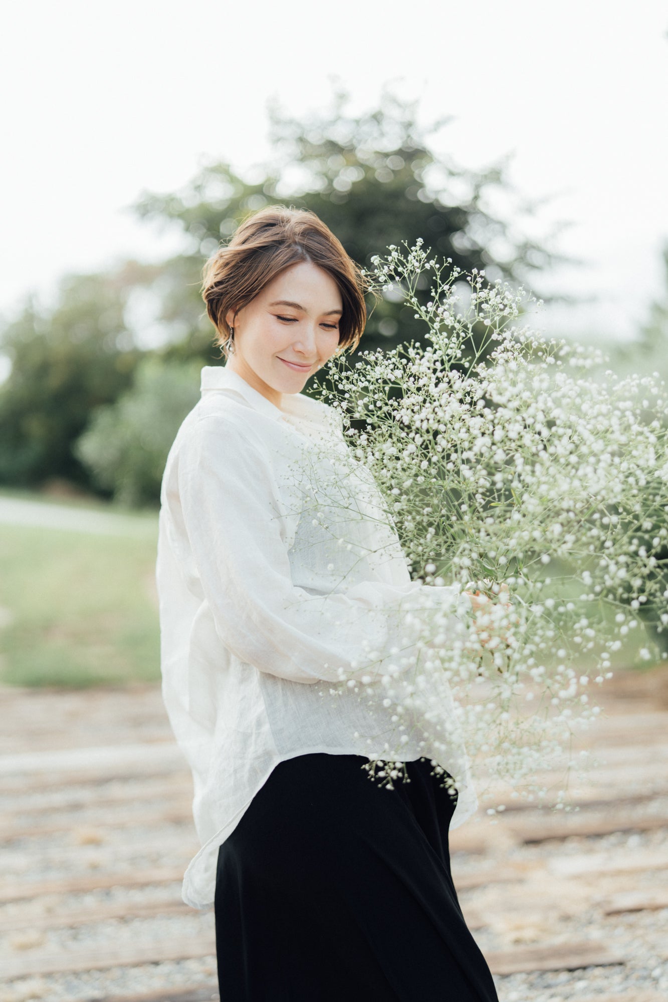 ［PRE ORDER］Muse Linen Shirt / Shannon the Label