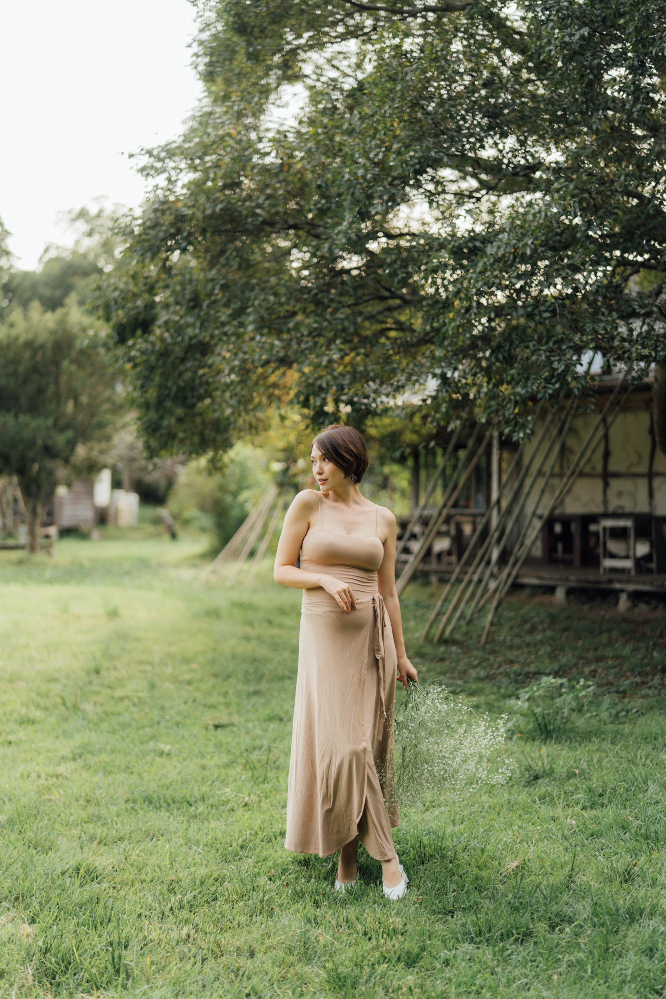 ［PRE ORDER］Serene Wrap Skirt / Shannon the Label