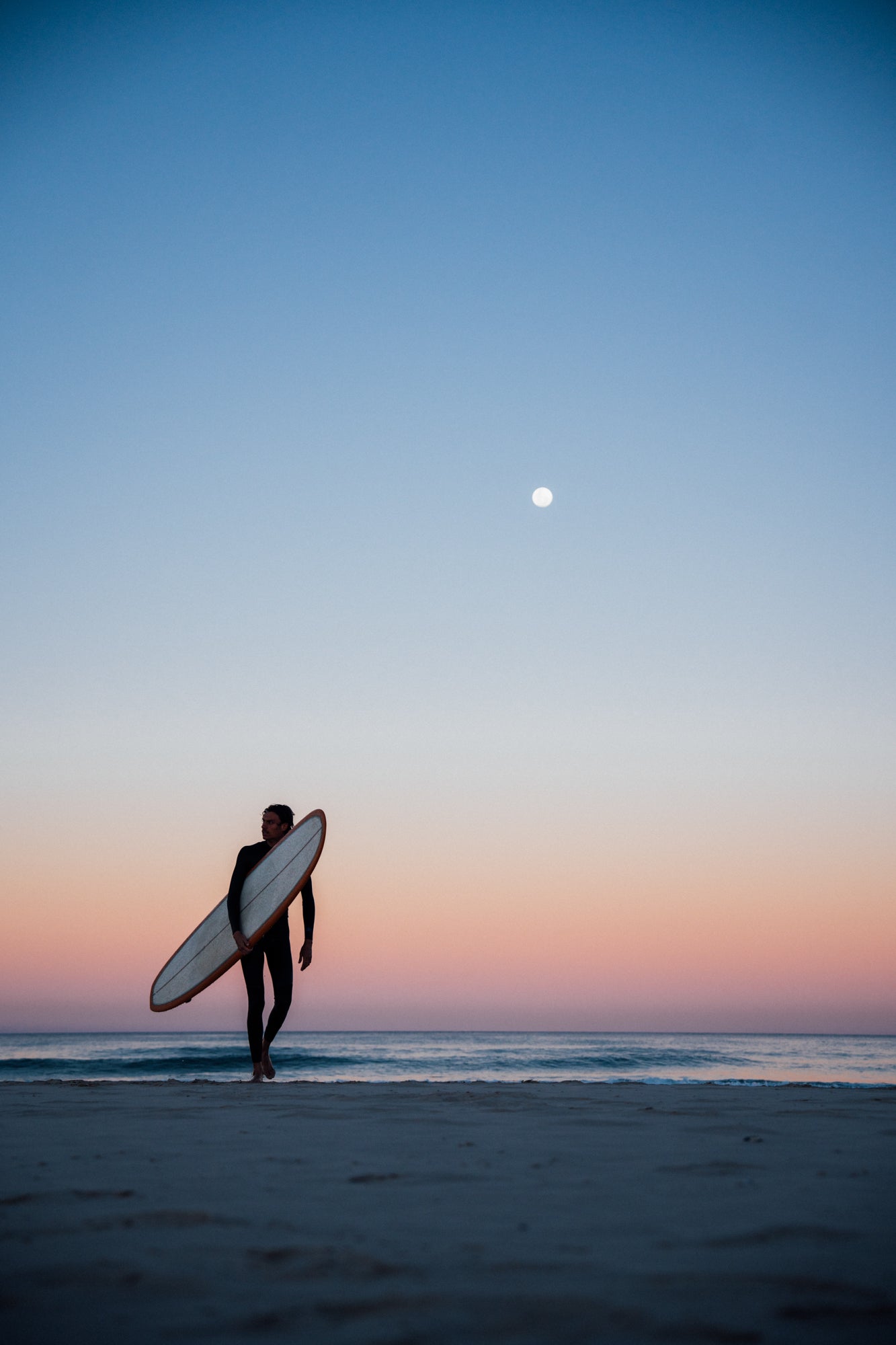 Full Moon Surf At Lennox / Australia