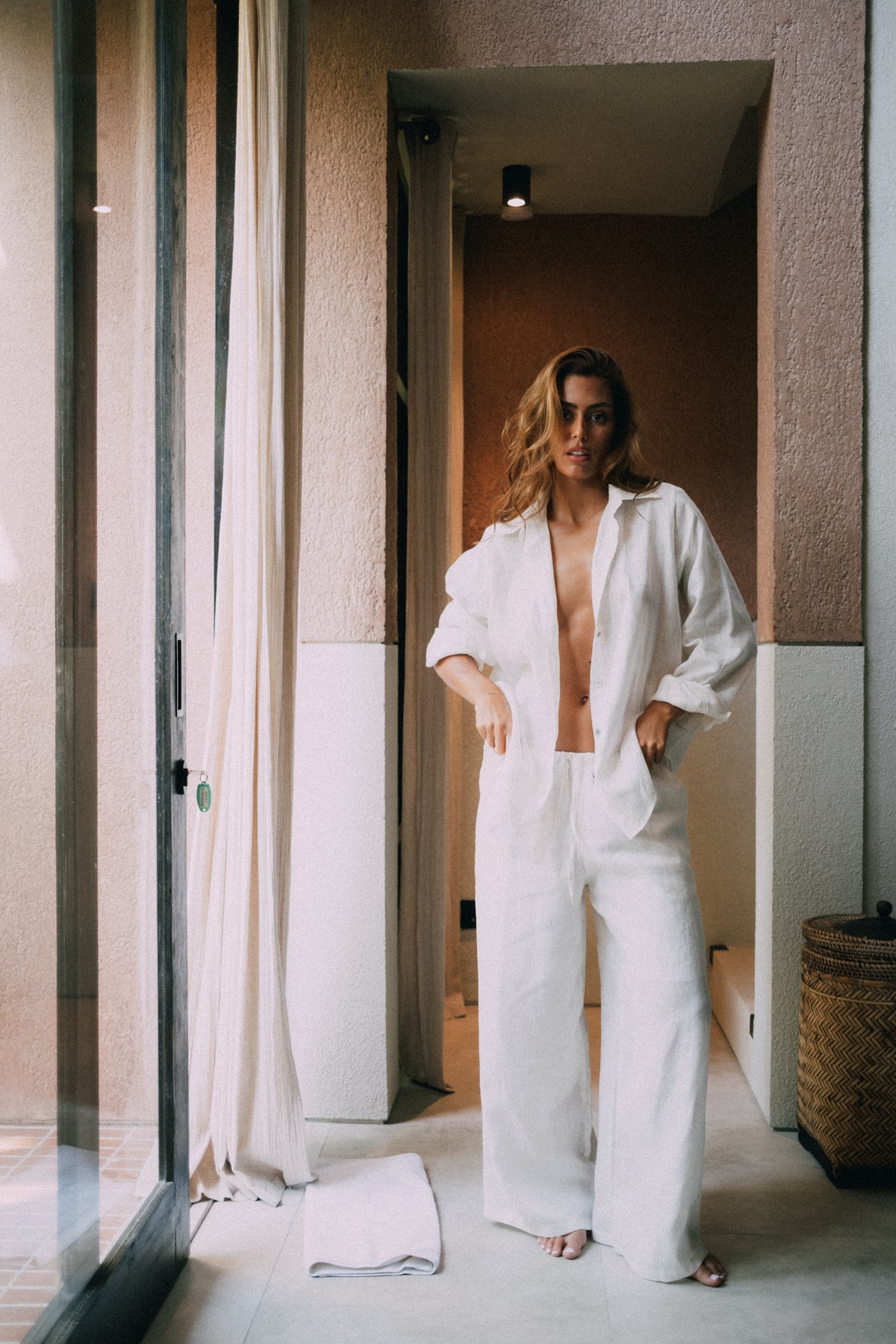 YOIN Cotton Linen Pants