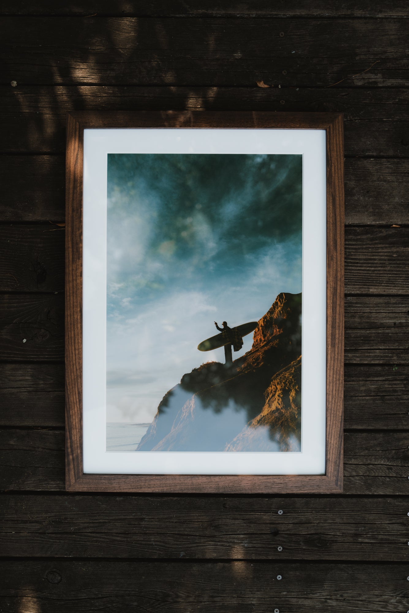 【Ready Stock Art 】Wave Check from the Cliff / San Onofre, California